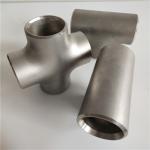 1 - 48 Inch 321 JIS Seamless Stainless Steel Tee Weld DIN2605 Cross Tee Pipe