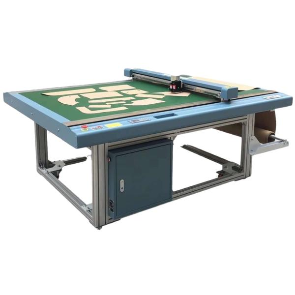 Air Pump Vacuum Adsorption Kraft Paper Board Cutter with Tungsten Steel Blade