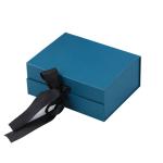 Custom Rigid Cardboard Pink Shipping Gift Packaging Box With Ribbon Magnetic