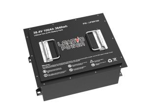 China Golf Cart Lithium Batteries 36V 100Ah 38.4V Battery factory