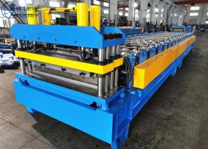 China PPGI PPGL Color Coated Steel / Metal Tile Roll Forming Machine factory