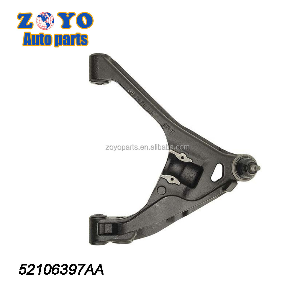 Black E-coating K620477 Front Wheel Suspension Auto Spare Parts Lower Control Arm for Durango Dodge Dakota 2004