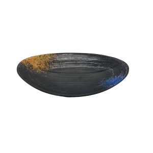 China 8.9&quot; Boat Shape Melamine Salad Plate Dinnerware Japanese And Korean Style factory