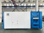 Blue Food Waste To Fertilizer Machine Compost 3 Phase Automatic