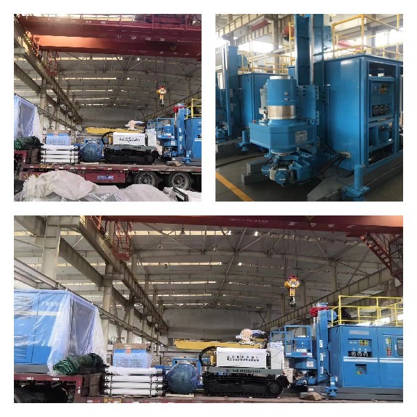 Drilling Depth 100m and Diameter Pile 4m Jet Grouting Drilling Rig for Industrial and Civil Buildings in Palestine