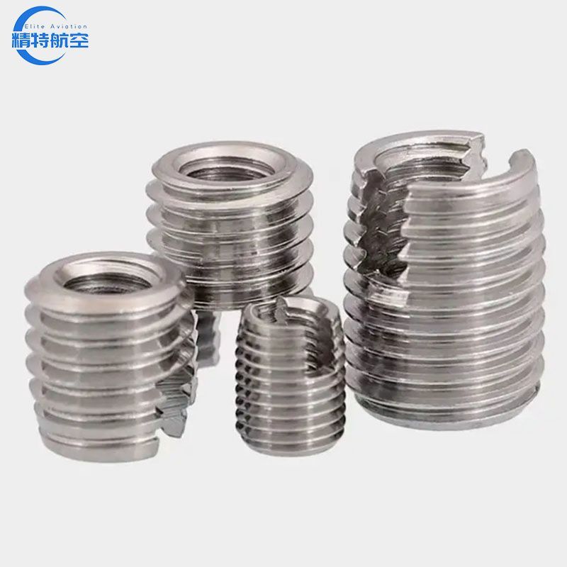 Carbon Steel M3 M4 M5 M6 M8 M10 Holes Types Slotted Type Self Tapping Threaded Inserts