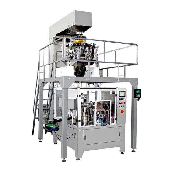 China Precise Positioning Automatic Food Packing Machine Double Servo Control System factory
