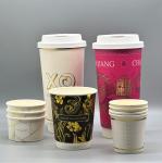 Takeway Portable Kraft Craft Cup Hotel Restaurant Paper Coffee Cups Double Wall