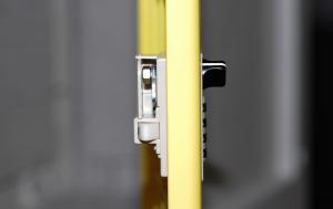 China Waterproof Yellow School Lockers , 4 Tier Locker Room Lockers 1810 X 310 X 460 factory