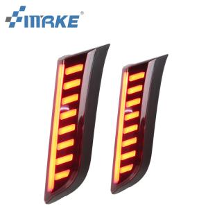 China Rear Jeep Pillar Lights Reflector Brake Compass 2017 2018 ABS Material factory