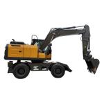 Diesel Fuel mining Wheel Excavator H9150