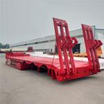 Multi Axle Heavy Duty Modular Lowboy Semi Trailer 100 150 200 Ton Hydraulic
