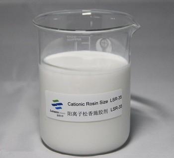 Paper Industry Cationic Rosin Sizing Agent 35% Solid Content White Milky