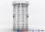 Single Lane Full Height Turnstile Jails Stainless Steel Turnstile 30 Persons