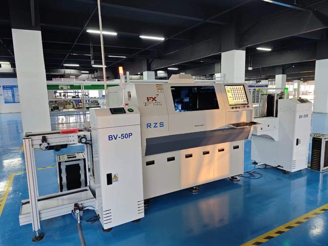 Automatic THT Insertion Machine FUXING AKM Horizontal Component industrial