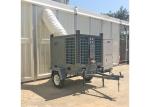 Trailer Mounted Tent Air Conditioning Systems 10HP Portable Industrial Ducted AC
