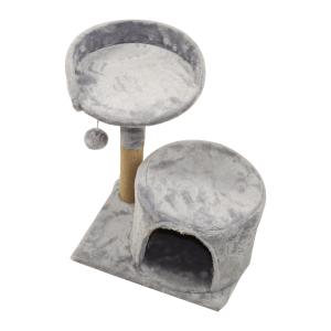 China Outdoor Modern Cat Climbing Shelves Sky Climber Cat Tree Wall Mounted 38x30x48cm factory