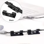 Adjustable Cable Tie Accessories Self Adhesive Cable Management Clips 7mm