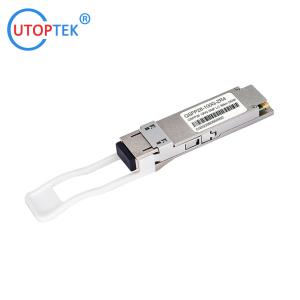 China QSFP28-100G-ZR4 100g qsfp28 module 80km Single mode 1310nm duplex LC for Cisco/huawei/Extreme/Juniper factory