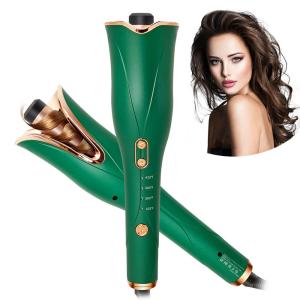 China 85W PTC Heating Ceramic Hair Curler Wands With LED Display factory