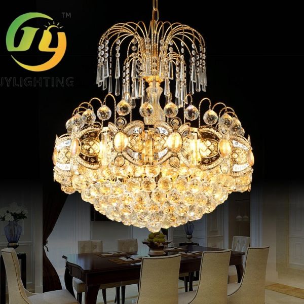 China JYLIGHTING High End  Crystal Chandelier for Restaurant Living Room Bedroom Balcony Bar Counter Pendant Lamp factory