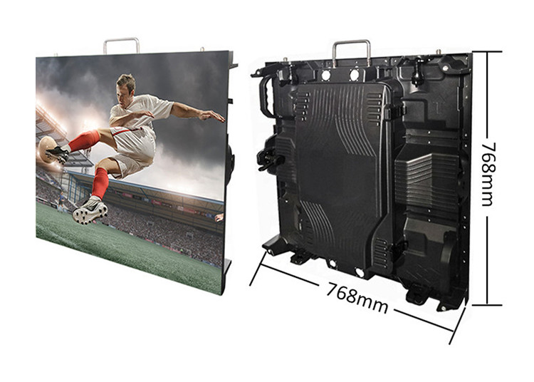 Fixed 768*768mm Die Casting Aluminum P6 Outdoor Led Video Panel