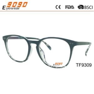 China Oval Simplicity optical frame made of TR90 ,suitable for men and women factory