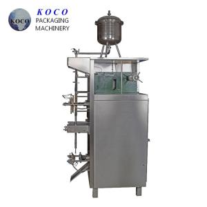 China Portable Liquid Sachet Filling Machine Small Bag Water Production Line factory