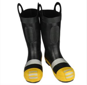 China Hot / Cheap Price High Quality Waterproof Rubber Boots Fire Boots factory