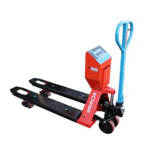 China 2000lb Hand Pallet Jack Weight Scale Heavy Duty 4000lb 6000lb Wear - Resistant factory