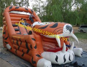 China Castiillo Inflable Tigre 4x4x6m factory