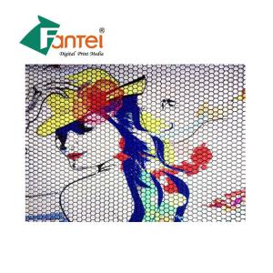 China FENGTAI PVC Reflective Flex Banner 360gsm Water Resistant For Advertising factory