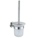 Polished Finisher Sus304 Bathroom Toilet Cleaning Brush And Holder
