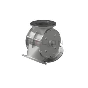 China Industrial Two Way Pneumatic Automatic Diverter Valve DN50-DN400 factory