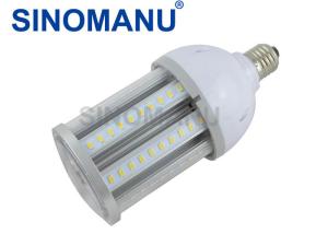 China 360 Degree 2500K - 6000K LED Corn Bulb E40 , Silver Housing 360 Degree Light factory