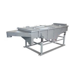 Quick Lime Powder Linear Vibrating Screen Machine Rectangular Separator