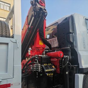 ISUZU Giga Sany Palfinger Folding Manufacturer Hydraulic Truck Mounted Cranes
