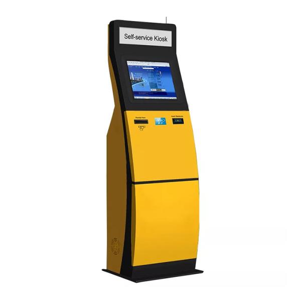 China Touch Screen Cash Payment Atm Kiosk Self Service Currency Exchange Machine factory