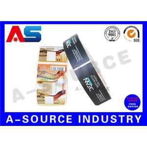 10ml Perfume Dropper Bottle Labels , Vial Box Custom Cosmetic Labels