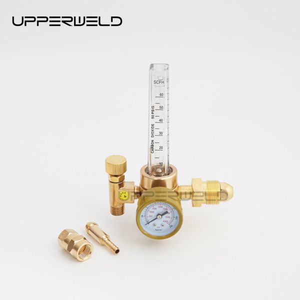 Gas Reducer for Welding Machine CO2/Argon Pressure Reducer MIG/TIG Flowmeter Regulator