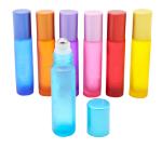 OEM ODM Cylinder Aromatherapy Roller Ball Bottles Reusable