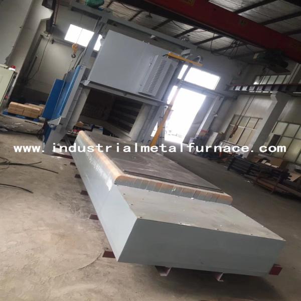ODM Electric Resistance Annealing Heating Trolley Type Car Bottom Furnace , Heat