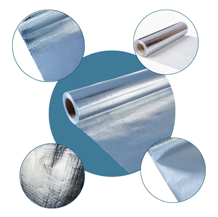 Prevent Sputtering Soft Metalized PET Film Coated PE for Long-Lasting Reflective Film