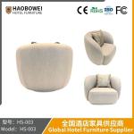 Hotel Furniture Simple Atmosphere, Lazy Person Sitting on a Single Sofa Home