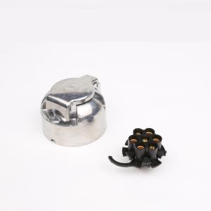 China 7 Pin Trailer Plug Socket 12V European Type Precision Size OEM Standard factory