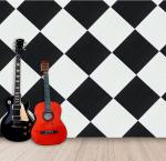 Soundproofing Polyester Acoustic Panels Bevled Edge Self adhesive Acoustic Panel