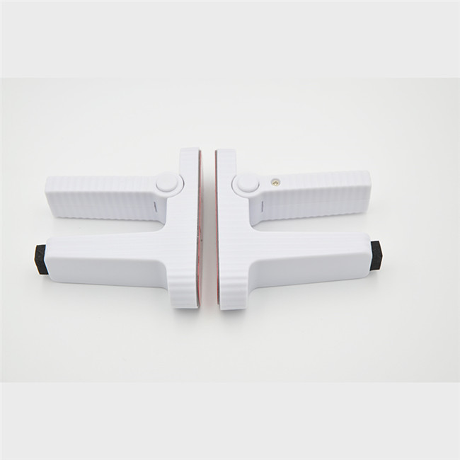 3M VHB Adhesive Child Safety Lever Door Locks , Baby Door Handle Lock White Color