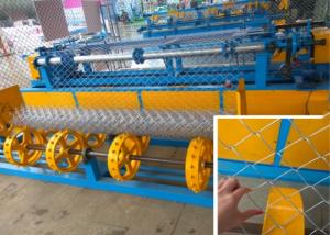 China PVC Wire Chain Link Fence Machine Mesh Machine 380V 11KW Long Service Life factory