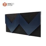 Artistic Shapes PET 3D Acoustic Wall Panel with Painting Modern Design