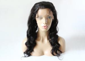 China Loose Wave Full Lace Frontal Closure , 10 - 20 Inch Peruvian Lace Frontal Closure factory